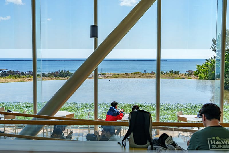 グラステラスの店内