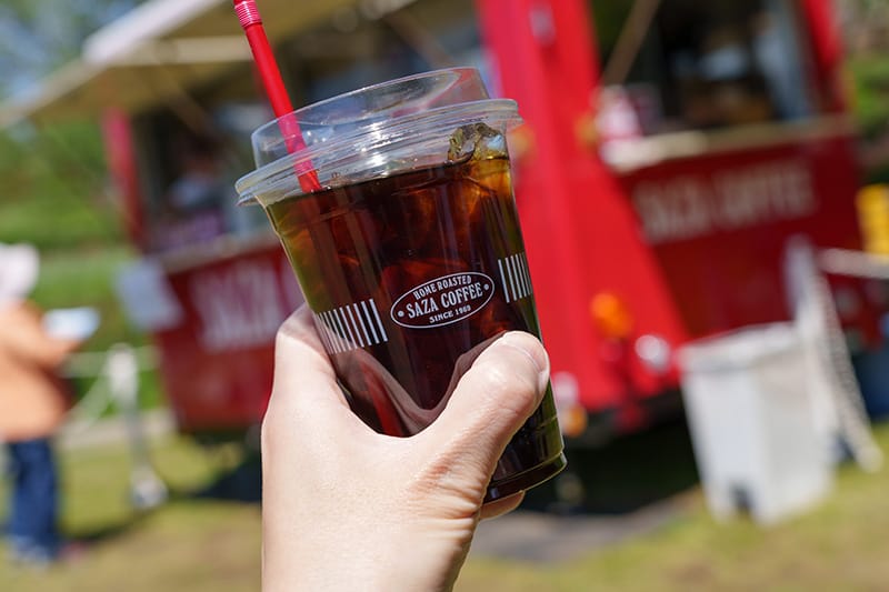 ゲイシャハンターのアイスコーヒー