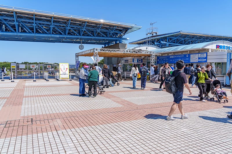 国営ひたち海浜公園の入場ゲート