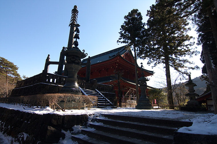 輪王寺の相輪塔