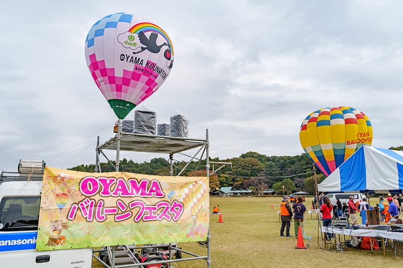 第31回 おやまバルーンフェスタの様子