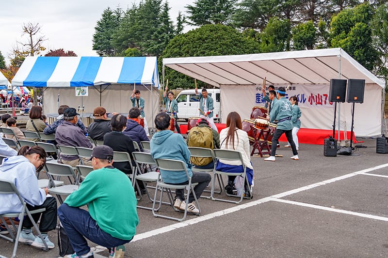 農業・工業・商業フェスティバル小山70のイベント会場