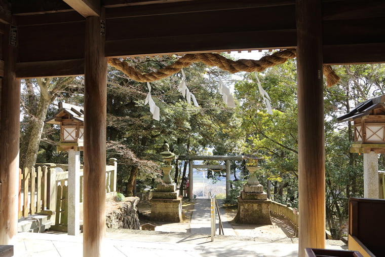 唐澤山神社の鳥居