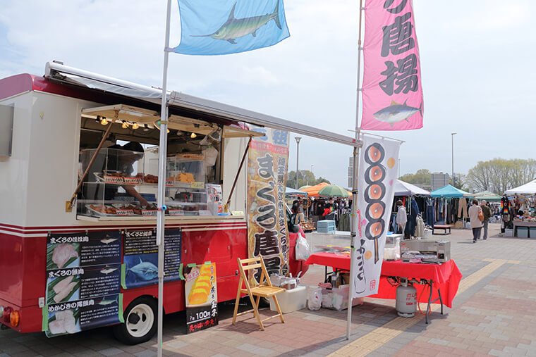 道の駅まくらがの里こがの出店