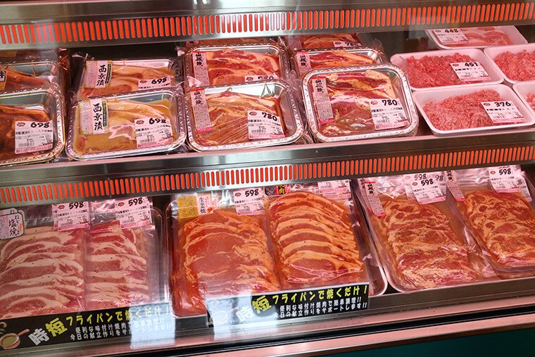 茶色豚を利用した精肉商品