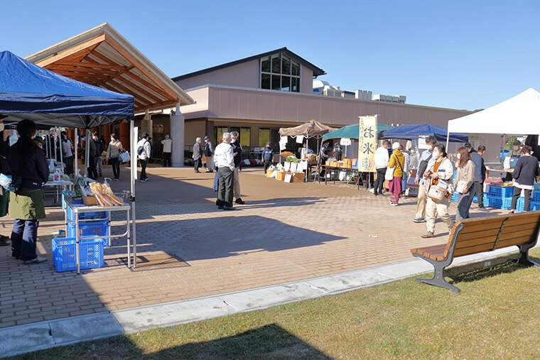 道の駅かさまの多目的広場