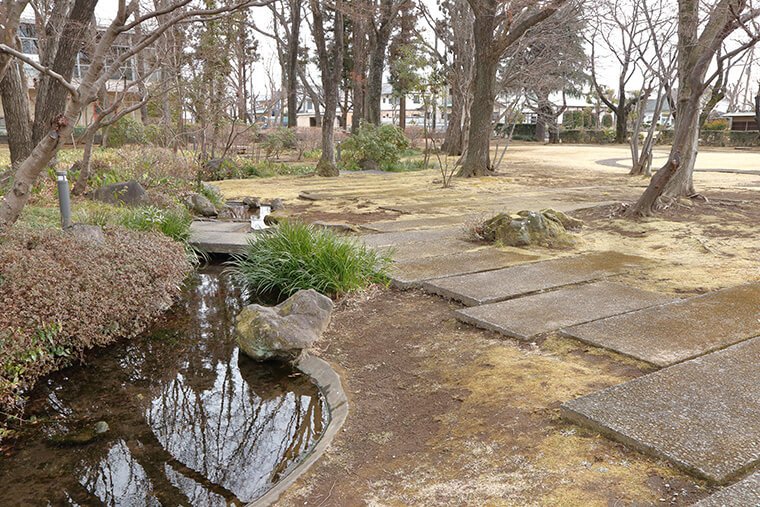 太田市歴史公園の庭園