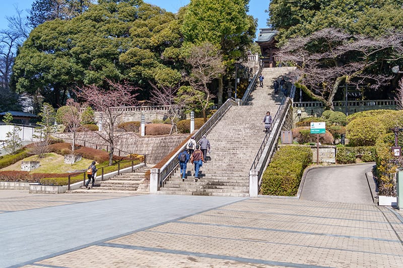 宇都宮二荒山神社の石段