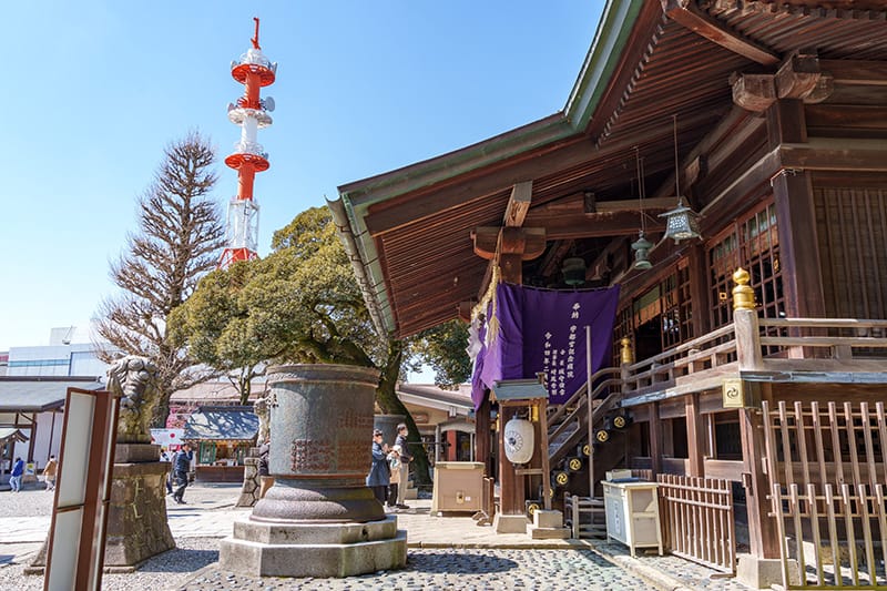 宇都宮二荒山神社の拝殿