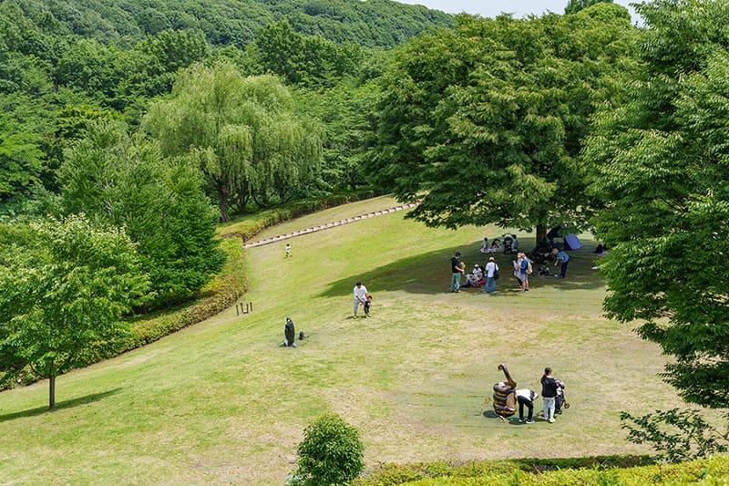 よこはま動物園ズーラシアのわんぱくの森