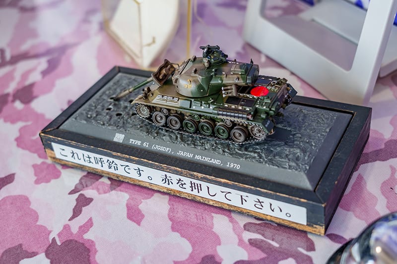 戦車型の呼び鈴