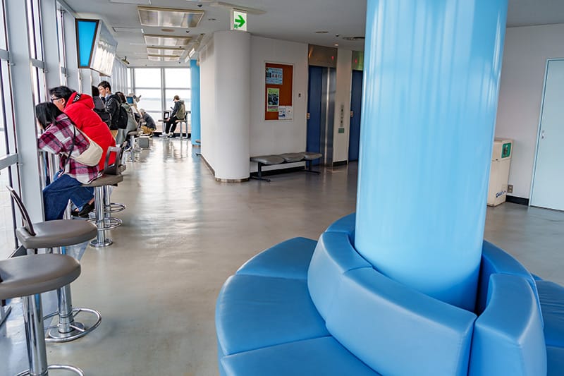 展望室内の様子