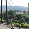 鬼怒楯岩大吊橋の全景